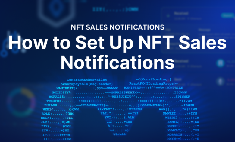 How To Set Up Nft Sales Notifications