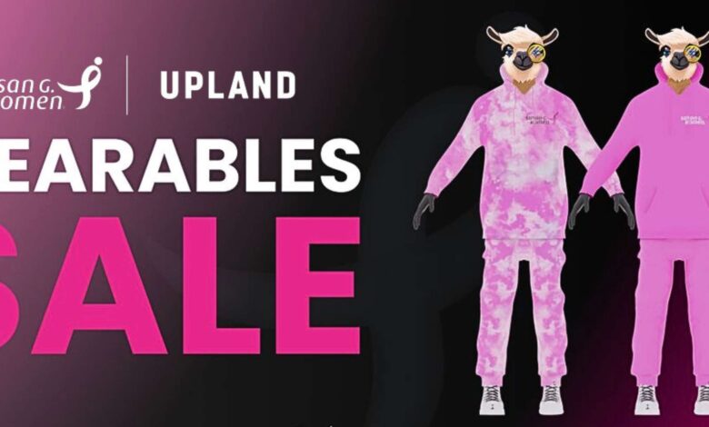 Upland Debuts Susan G. Komen Wearables To Fight Breast Cancer