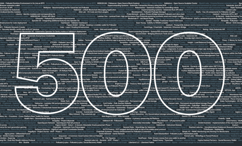 Web3 Foundation Grants Program Reaches 500 Projects Milestone