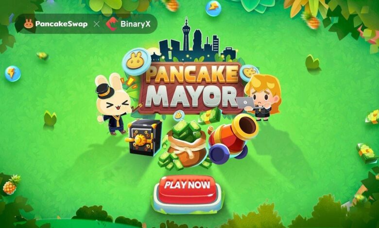 Binaryx Launches City Building Game Pancake Mayor On Pancakeswap’s New