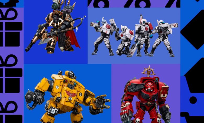 By The Emperor! Joytoy Warhammer 40k Action Figures Are On