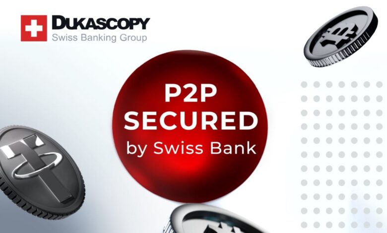 Dukascopy Bank Revolutionizes P2p Crypto Fiat Exchange With Secure Fiat Settlements