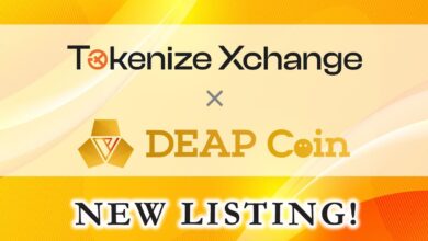 Playmining Lists Deapcoin ($dep) On Tokenize Xchange With Usd And