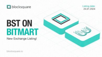 Blocksquare Announces Major Listing Of Its Native Governance Token Bst