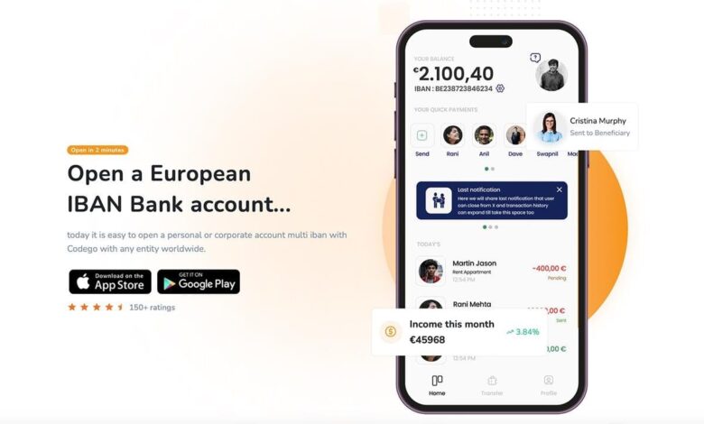 Codego Group Launches Codegopay: An All In One Payment App With Ibans,