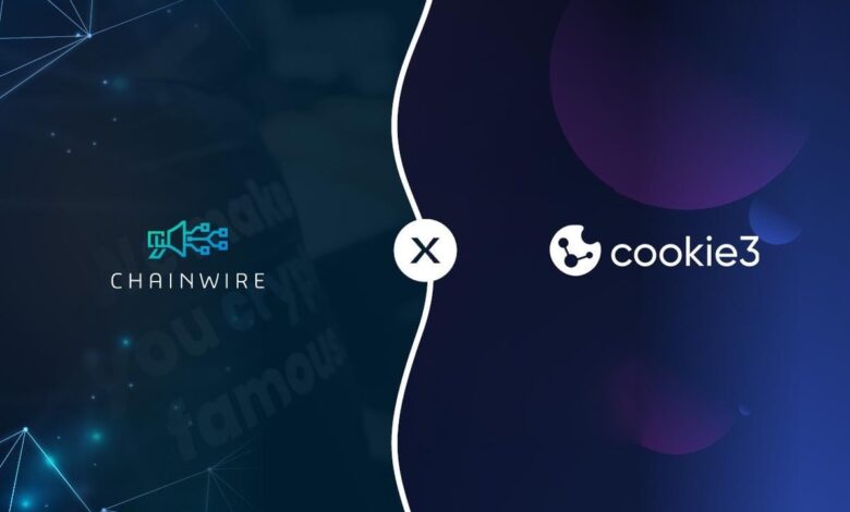Web3 Marketing Platform Cookie3 Integrates Chainwire For Pr Distribution And
