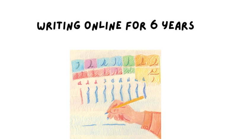 Writing Online For 6 Years: Some Reflections.