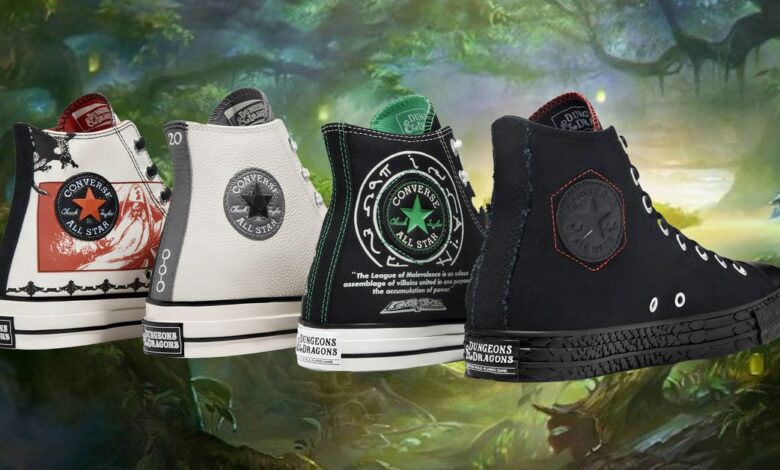 Converse’s New D&d Collection Of High Tops And Other Gear