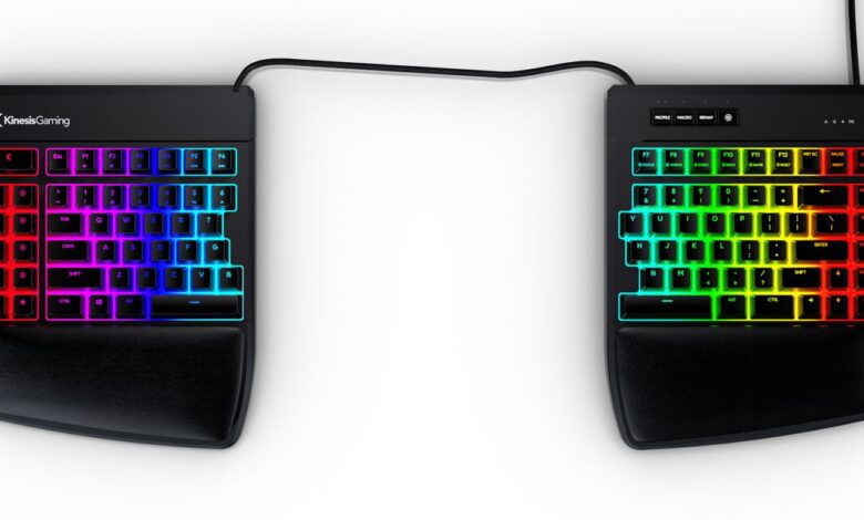 Does Your Keyboard Make Your Wrists Hurt? A Split Keyboard