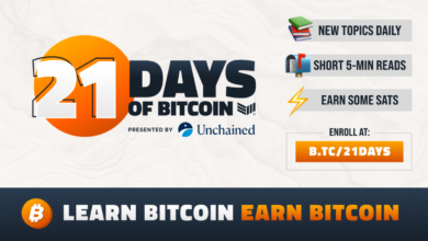 Learn Bitcoin, Earn Bitcoin: Announcing Unchained As Title Sponsor For