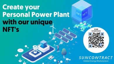 Suncontract Unveils “the Personal Power Plant”, The World’s First Nft