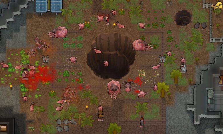 The Next Rimworld Expansion Adds A Hefty Dose Of Lovecraftian