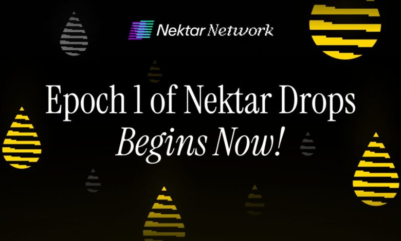 Nektar Network Begins Epoch 1 Of Nektar Drops Rewards