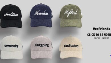 Veefriends Launches Presale For Character Cap Collection