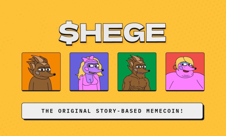 Hegecoin ($hege) Unveils Ai Characters And Launches Major Marketing Blitz