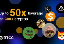 Btcc Exchange Introduces Up To 50x Leverage On Over 300