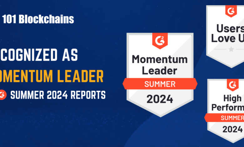 G2 Summer 2024 Reports: 101 Blockchains Earned Record Breaking 34 Badges