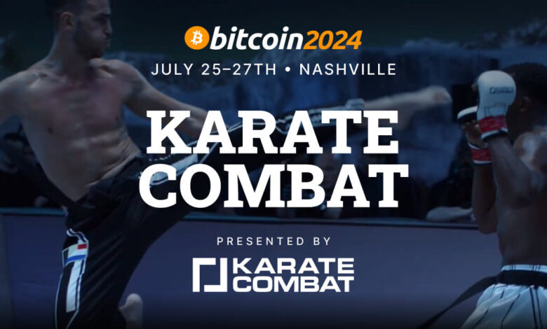 Karate Combat To Launch At Bitcoin 2024 Conference In Nashville