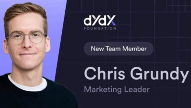 Dydx Foundation Announces Chris Grundy As New Marketing Leader