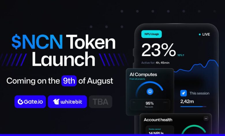 Neurochainai Launches $ncn Token Ahead Of Node Staking