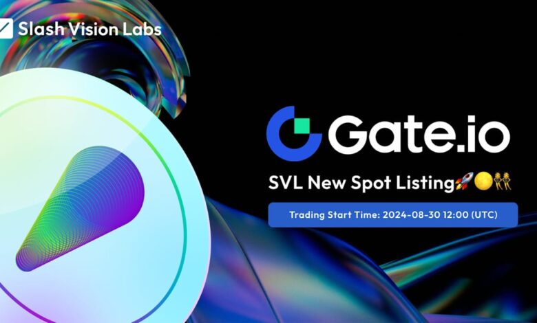 Slash Vision Labs Token (svl) To Be Listed On Gate.io