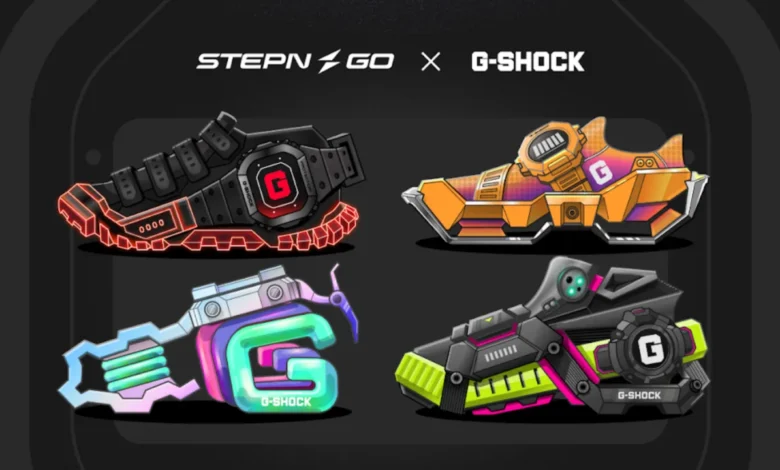 Stepn Go Launches Exclusive G Shock Nft Sneakers