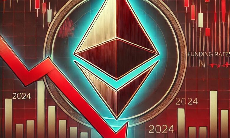 Bearish Signal For Ethereum: Funding Rates Hit New 2024 Lows—is