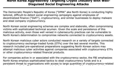 Fbi Warns Of North Korean Hackers Targeting U.s. Bitcoin And