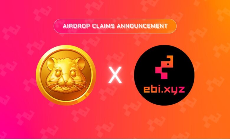 Hamster Kombat Chooses Ebi.xyz As First Perpetual Dex For Airdrop